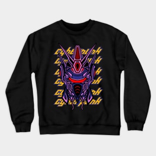 mecha robot cyberpunk Crewneck Sweatshirt